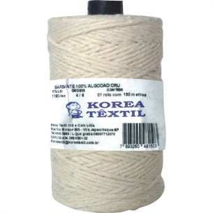 Korea Barbante Algodao  4/08 200Mt