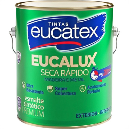 Eucatex Esmalte Sintetico  3,6Lt Pto Fosco