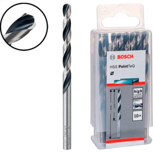 Bosch Broca Aco Rapido  P.Teq M 1/4 - Kit C/10 Pc