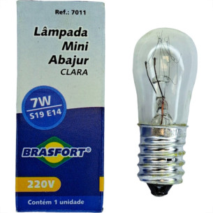 Lampada Para Sinaleiro Brasfort E-14 220V.