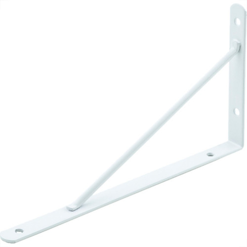 Suporte Prateleira Mao Francesa Podium Forte 30Cm Branco - Kit C/12 Pecas