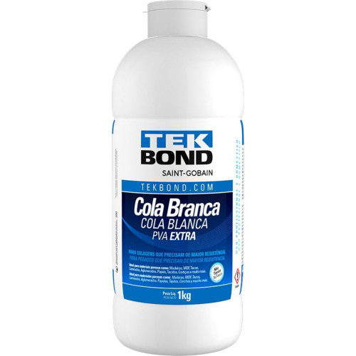 Cola Branca Tekbond Extra Pva 1Kg