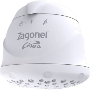 Ducha Zagonel Linea 3 Temperaturas 5500W. X 220V. Branca