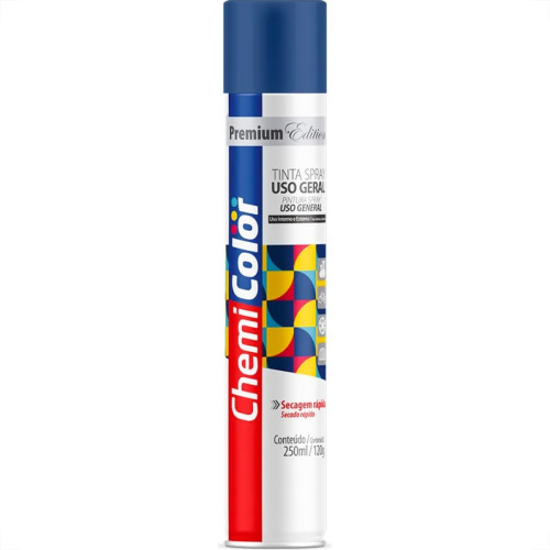 Spray Chemicolor Azul Escuro 250Ml/120G.