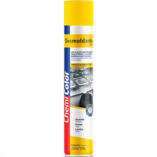 Desmoldante Spray Chemicolor Com Silicone 250Ml/150G.