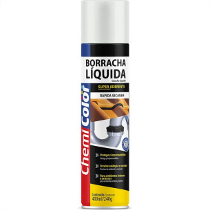 Borracha Liquida Impermeabilizante Chemicolor Branca 400Ml/240G.