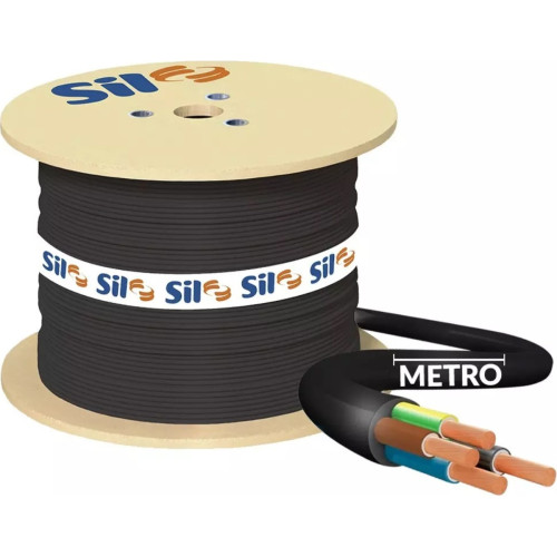 Cabo Flexivel Sil 1Kv 3 X 2,5 Por Metro Hepr 90ºc