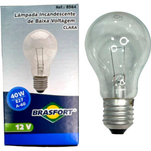 Lampada Baixa Voltagem Brasfort 40Wx12V.