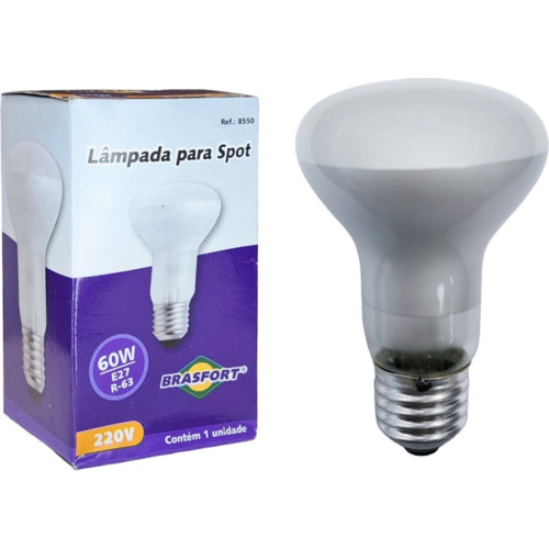 Lampada Spotlight Brasfort R-63 60Wx220V.