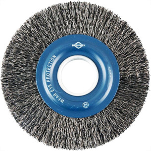 Escova De Aco Circular Brasfort 6 X1'' Aco Latonado Blister - 7248