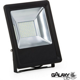 Refletor De Led Galaxy Smd 30W. 6500K. 2100Lm Ip65 Preto Bivolt - 2161