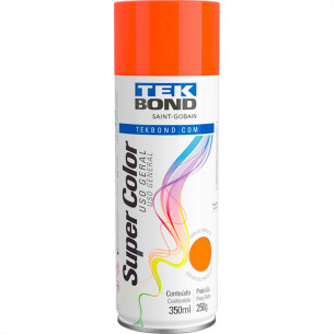 Spray Tekbond Super Color Laranja 350Ml