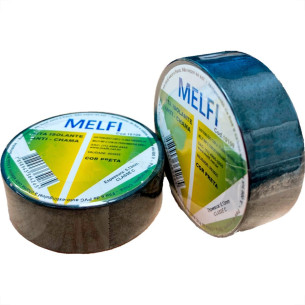 Fita Isolante Melfi 10M Preta - Kit C/10 Pecas