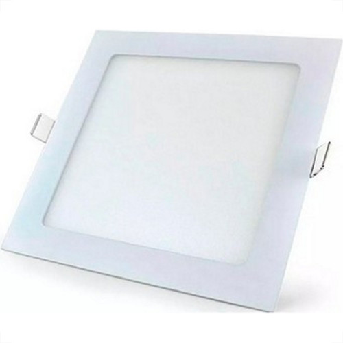 Plafon Led Embutir Ourolux 24W. Quadrado 2700K. 1890Lm