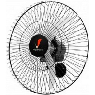 Ventilador Parede Ventura 60Cm. Preto Bivolt