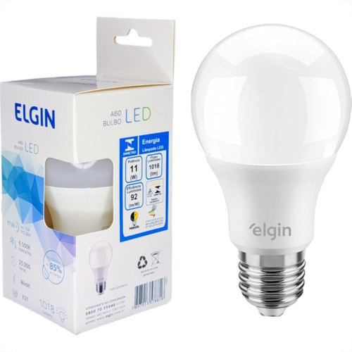 Lampada Led Bulbo Elgin A60 - 11W. 6500K.