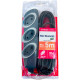 Extensao Daneva No Shock 3 Tomadas 45º Pp 2 Polos 0,75Mm Grafite - 5M - 1719