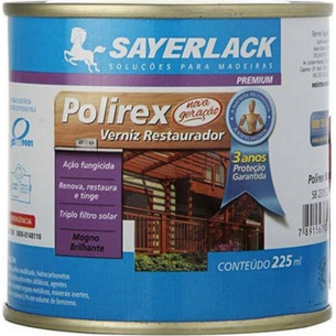 Verniz Sayerlack Polirex Mogno 225Ml