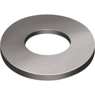 Arruela Lisa Jomarca Inox () 1/4'' Com 200 Pecas