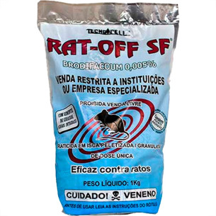 Repelente Rato Ratoff Girassol C/20 25Gr