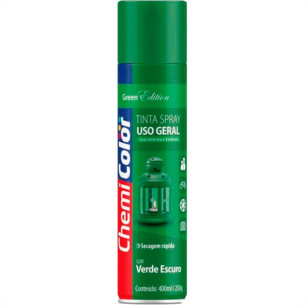 Spray Chemic.Geral Verde Escu.400Ml