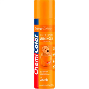 Spray Chemic.Luminosa Laranja 400Ml