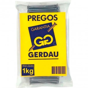 Prego Gerdau C/Cabeça 14 X 18