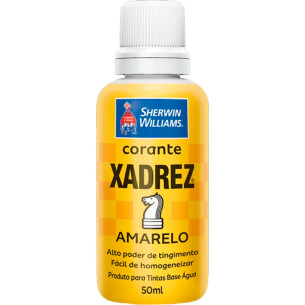 Corante Xadrez Amarelo    50 Ml - Kit C/12 PC