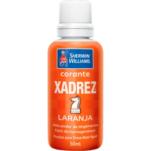 Corante Xadrez Laranja    50 Ml - Kit C/12 PC