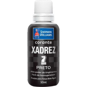 Corante Xadrez Preto     50 Ml - Kit C/12 PC