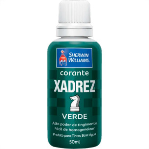 Corante Xadrez Verde     50 Ml - Kit C/12 PC