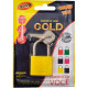 Cadeado Gold Color 30 Amarelo