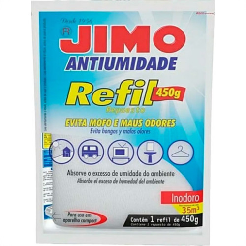 Refil P/Antiumidad.Jimo Compac.450G