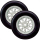 Roda Carrinho Cristal C/2 Pcs