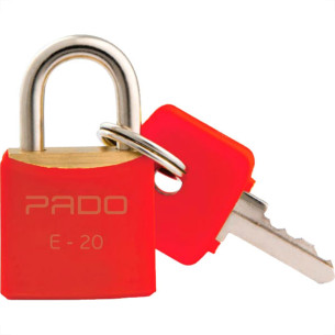 Cadeado Pado Color 20 Vermelho