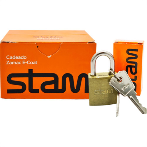 Cadeado Stam 30 Zamack - Kit C/10 PC