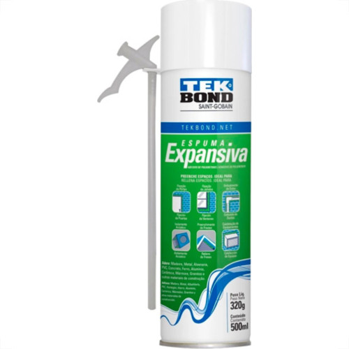 Espuma Expansiva Tekbond 500Ml/320G