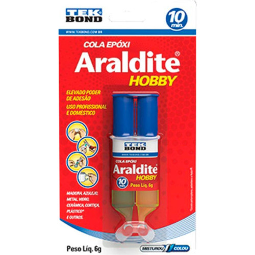 Araldite Seringa Hobby 6Gr (10 Min)