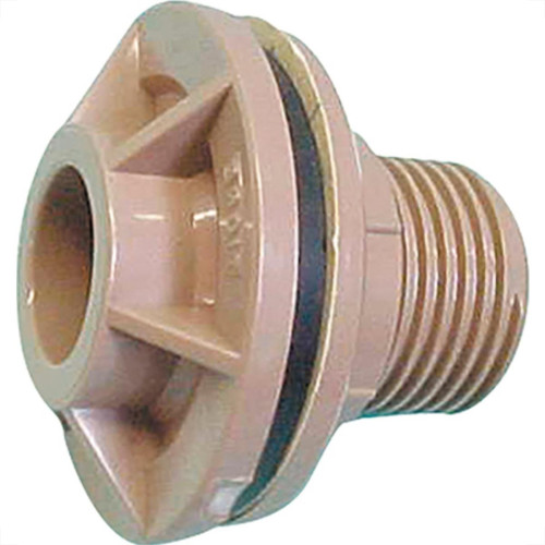 Adaptador  C/Flange Pvc Tigre 2 Marrom