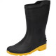 Bota Pega Forte Preto/Amarelo Cano Medio N.40