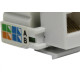 Conector Femea Keystone Rj-45 Branco