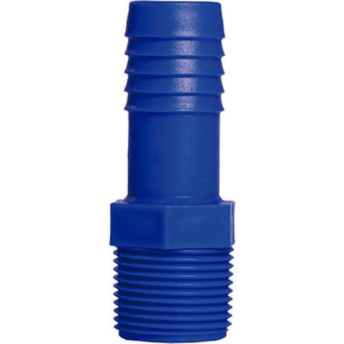 Adaptador Interno Mac Loren 1/2'' Azul - Kit C/25 Unidades