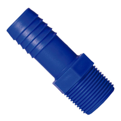 Adaptador Interno Mac Loren 1/2'' Azul - Kit C/25 Unidades