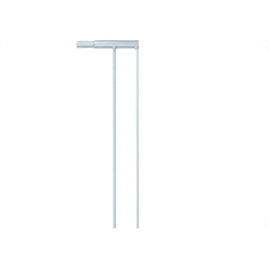 Extensor 10Cm P/Portao Qually Branco