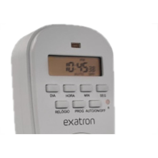 Timer Tempor.Exatron Digital Bivolt