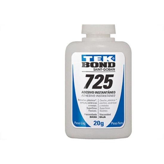 Cola Tekbond 725 20G - Kit C/10 Unidades