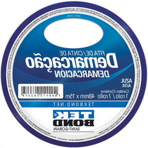 Fita Ades Demarcacao Tekbond Azul 48Mmx15M