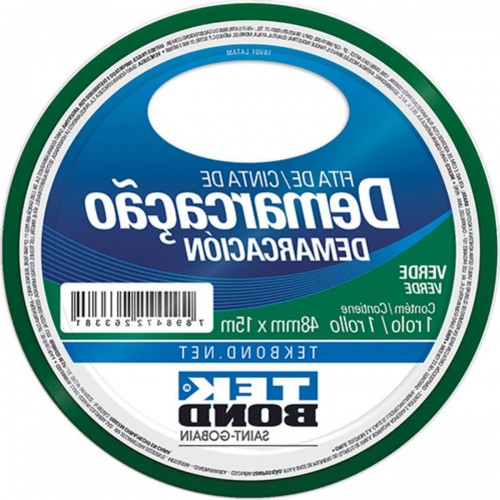 Fita Ades Demarcacao Tekbond Verde 48Mmx15M