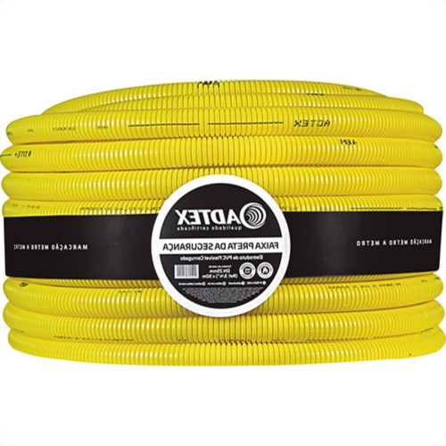 Conduite Corrugado Amarelo.Adtex Antichama 1/2 R50