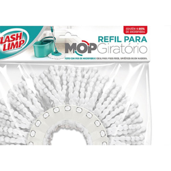 Refil Para Mop Giratorio Flash R8210